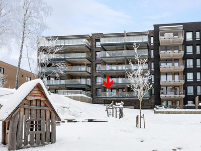 Myrvoll Stasjon - ''Ny'' 3-roms leilighet med garasjeplass - Usjenert sydvendt balkong