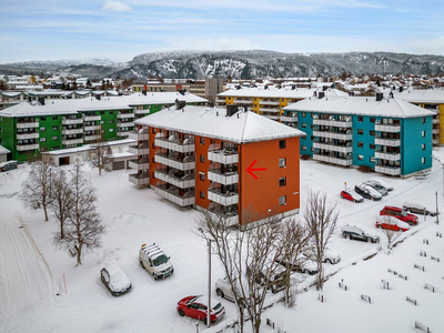 3-roms andelsleilighet i Kvartal 48 med sjeldent fin beliggenhet!