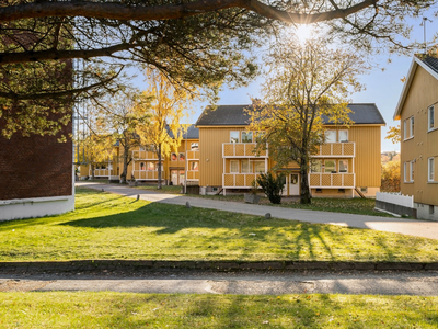 Gjennomgående lys og pen leilighet. Romslig stue med veranda. Attraktivt boligområde.