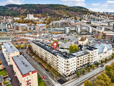 Pen og praktisk 2- roms selveierleilighet med sentral beliggenhet i attraktiv boligblokk - 2.etasje