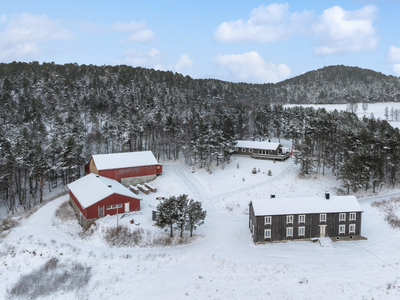 Heim - Gårdsbruk sentralt på Kyrksæterøra - Ca. 636,9 dekar - Gjeterhytte i Gammalbudalen