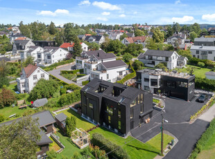 Ny eksklusiv stor tomannsbolig - Fantastisk, vestvendt takterrasse - Utsikt - Integrert dobbelgarasje - Bekkelaget skole