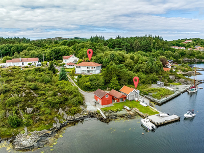 VISNING 10/1! Håvik - Enebolig med panoramautsikt til Karmsundet - Naust - Garasje - Pent opparbeidet tomt