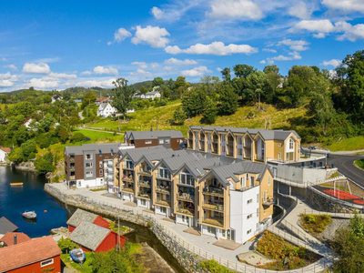 Lys og trivelig hjørneleilighet - heis, terrasse og garasjeplass- solrik beliggenhet og utsikt - lav dok.avg.